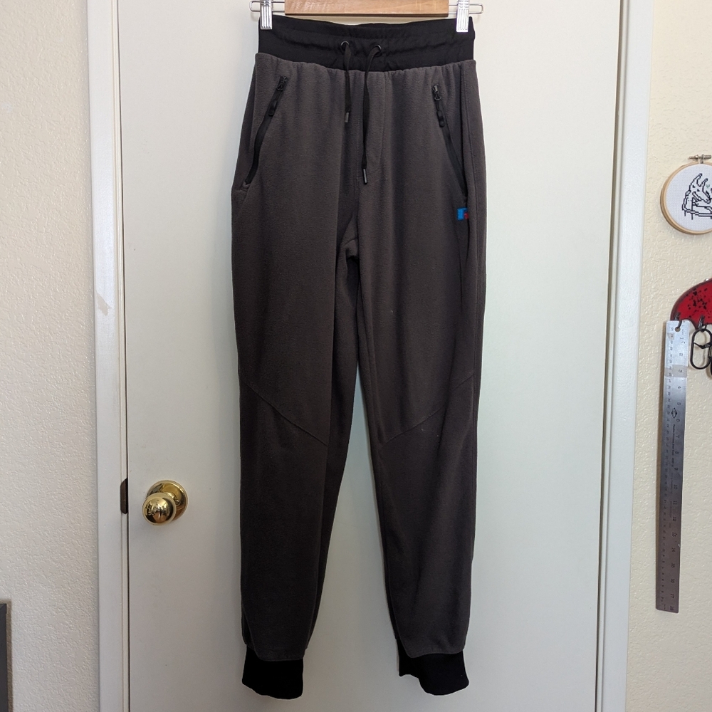 Russell Athletic Men's Dark Gray And Black Sweatpants Joggers Size Small
